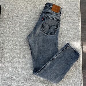 Levi's Black Straight Leg Jeans